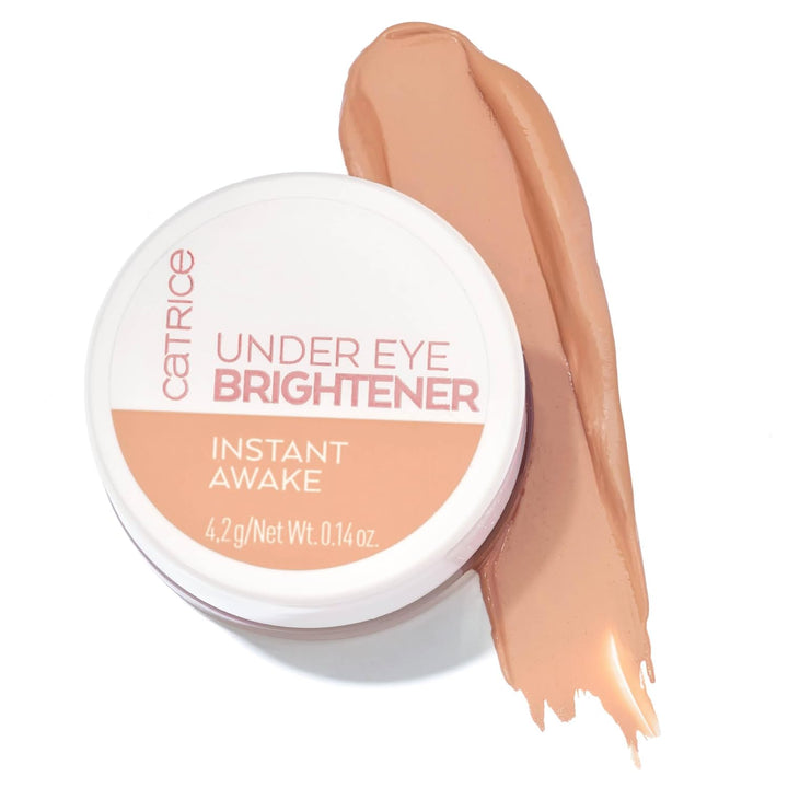| under Eye Brightener | Conceal & Brighten Dark Circles | with Hyaluronic Acid & Shea Butter | Vegan, Cruelty Free & Paraben Free (010 | Light Rose)