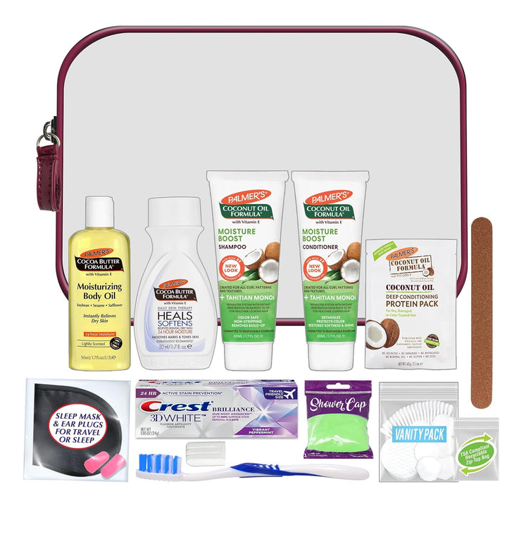 Women'S 15 Pc Kit Featuring: Palmer'S Hair, Face & Body Travel-Size Products