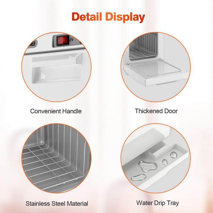 Towel Warmer Cabinet, 5L Hot Bath Towel Warmer Heating Use for Facial Spa, Hair Beauty, Salon Equipment and Home