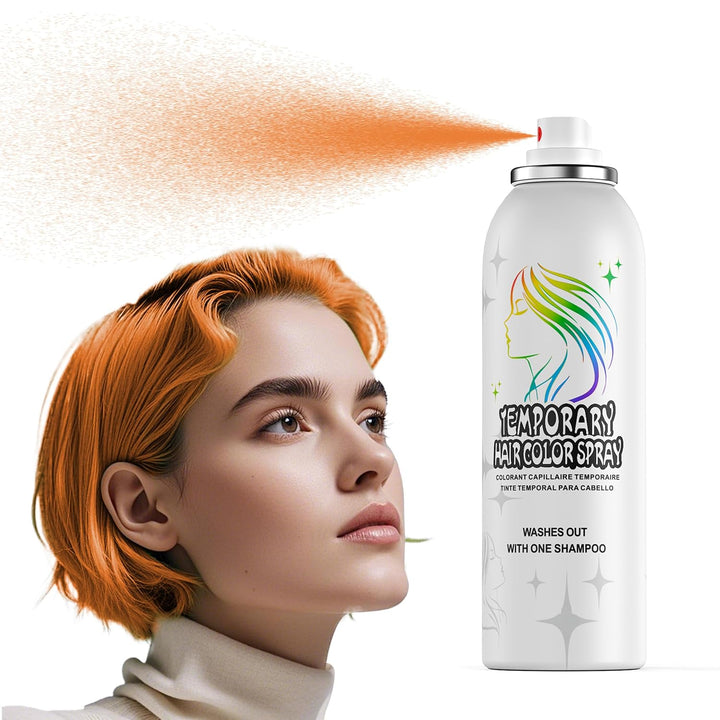 Purple Temporary Hair Color Spray - Gentle Formula, Washable & Non-Sticky | Instant Hair Dye Alternative for Adults | Halloween, Costume, Party Makeup, 150Ml