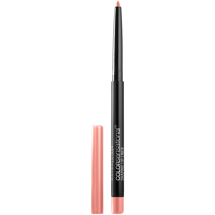 Color Sensational Shaping Lip Liner with Self-Sharpening Tip, Gone Griege, Nude, 1 Count