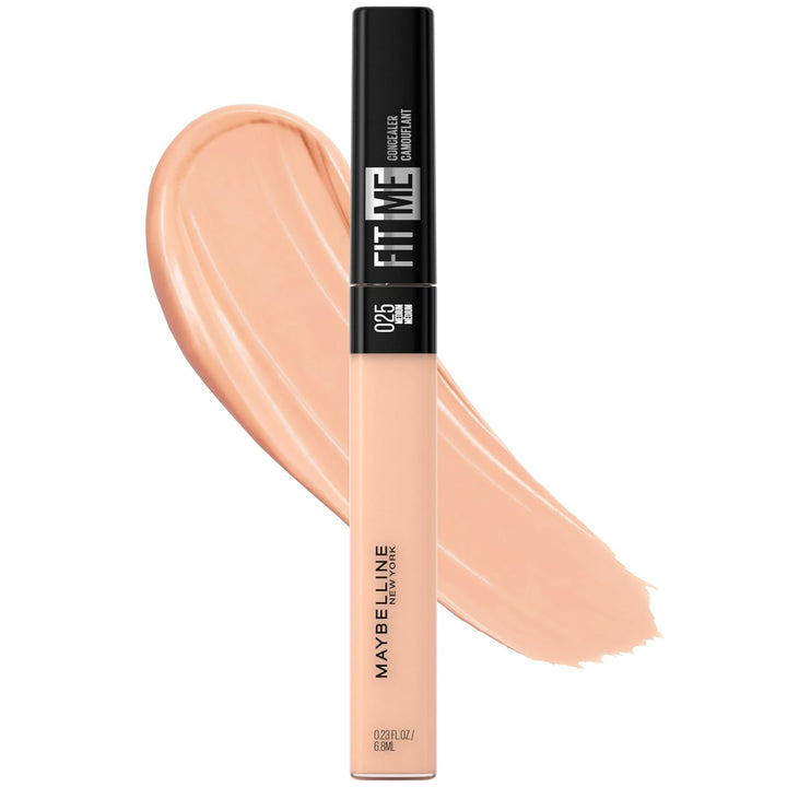 New York Fit Me Liquid Concealer Makeup, Natural Coverage, Lightweight, Conceals, Covers Oil-Free, Light, 1 Count (Packaging May Vary)