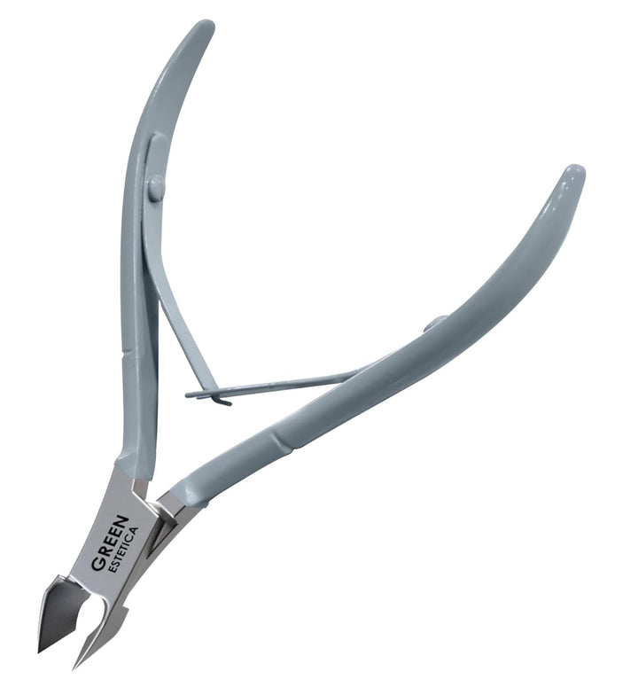 Professional Cuticle Trimmer Nail Cuticle Cutter Stainless Steel Cuticle Nippers with Sharp Blades of Cuticle Remover Clippers Manicure Tools Double Spring for Nail Care Pedicure Nail Tools (Silver)