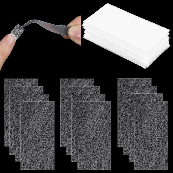 200 Pcs Silk Nail Wraps Extensions Fiberglass Nail Silk Wrap Art Extension Protector Nails Repair Kit for Split Broken Natural Nails Ideal for Home and Salon Use