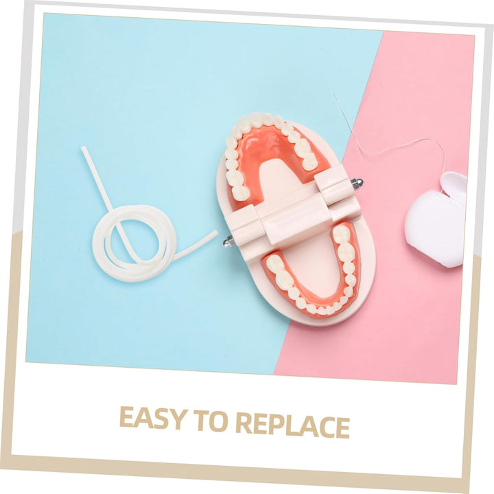 Water Flosser Replacement Hose for WP-100 WP-660 Durable Dental Floss Tubing Compatible Oral Irrigators Accessories for Efficient Teeth Cleaning