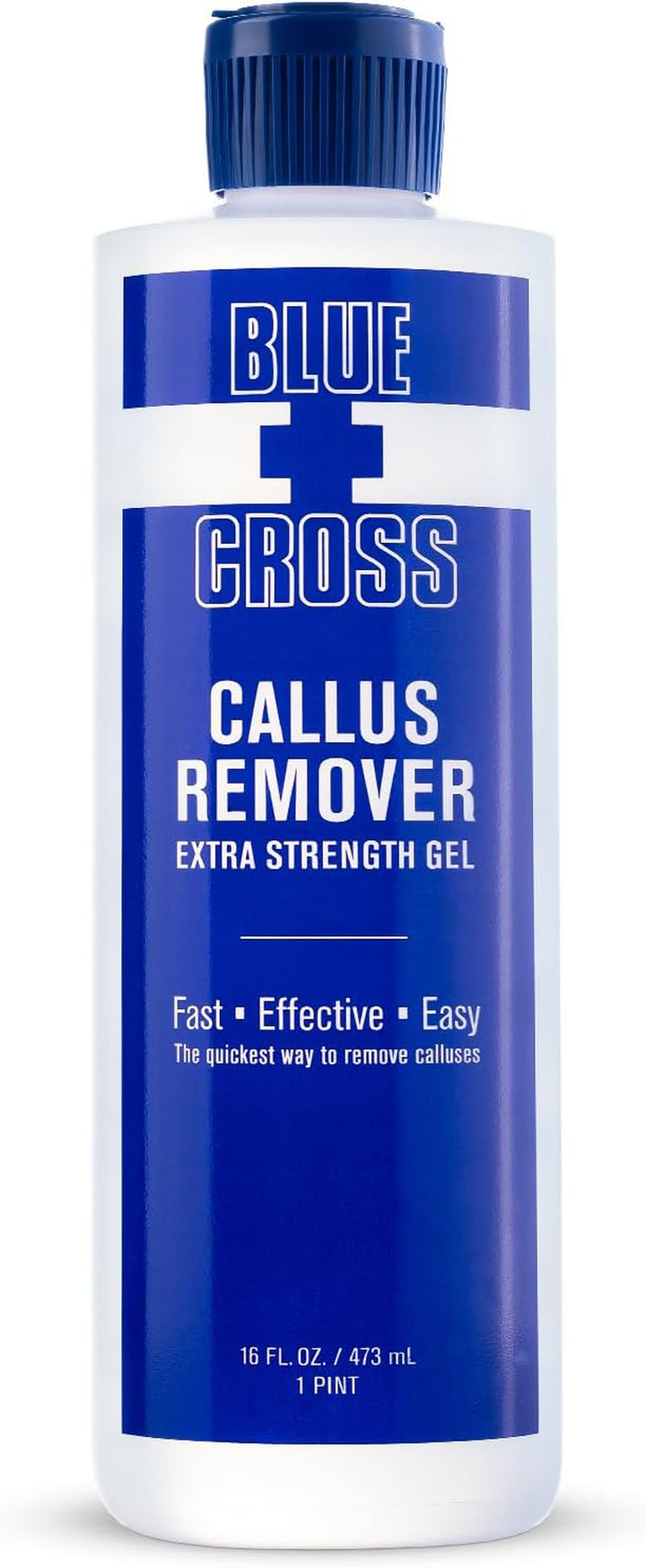 Callus Remover Gel for Feet or Heel, Extra Strength Professional Nail Care, File, Shaver, Scrubber & Pumice Stone Alternative for at Home Manicure/Pedicure Results, 6Oz