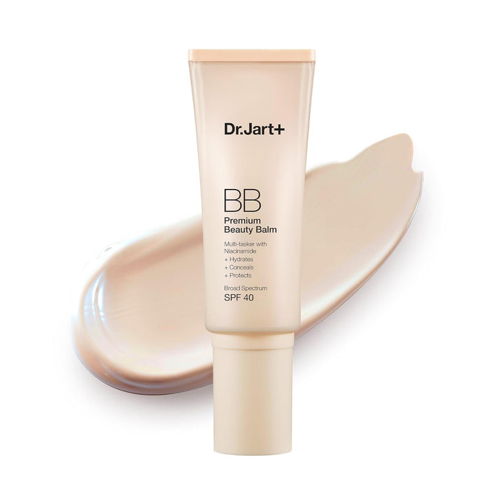 Premium BB Tinted Moisturizer with SPF 40 and Niacinamide | Korean Bb Cream | Korean Skin Care, 1.35 Fl Oz