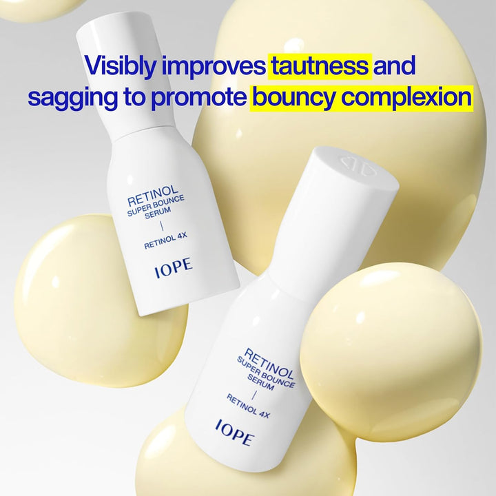 Retinol Super Bounce Serum | Korean Retinoid Eye Treatment for Anti-Aging, Beginner Friendly, Reduction in Fine Lines & Wrinkles, Firming and Rejuvenating, Daily Glow Routine, 1.01 Fl Oz.