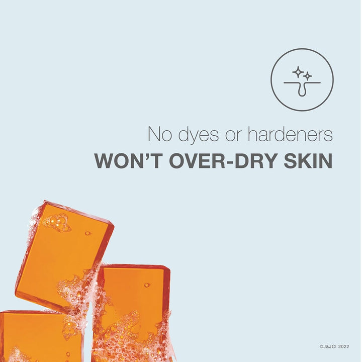 Facial Cleansing Bar for Acne-Prone Skin, Gentle Non-Medicated Daily Cleanser, Non-Comedogenic Transparent Soap with Glycerin, No Dyes or Detergents, 3.5 Oz