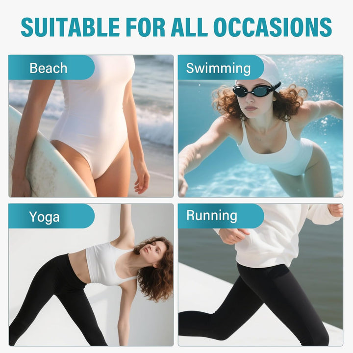 Camel Toe Concealer, 4PCS Reusable Camel Toe Underwear for Women, Waterproof, Soft, Washable Camel Toe Hider Suitable for Swimsuits, Leggings, Bikini &Tight Clothes