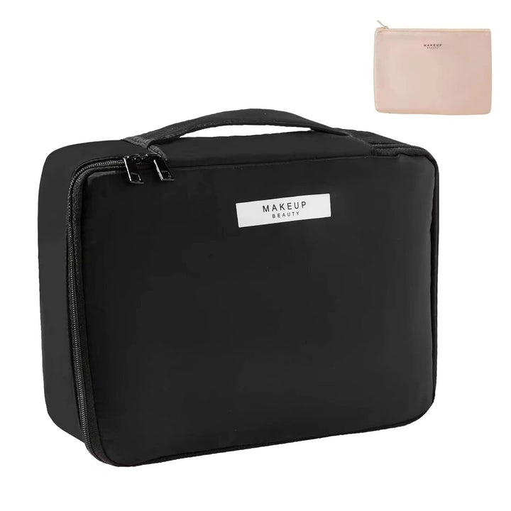 Travel Makeup Bag Cosmetic Bag Makeup Bag Toiletry Bag for Women and Men (Green)