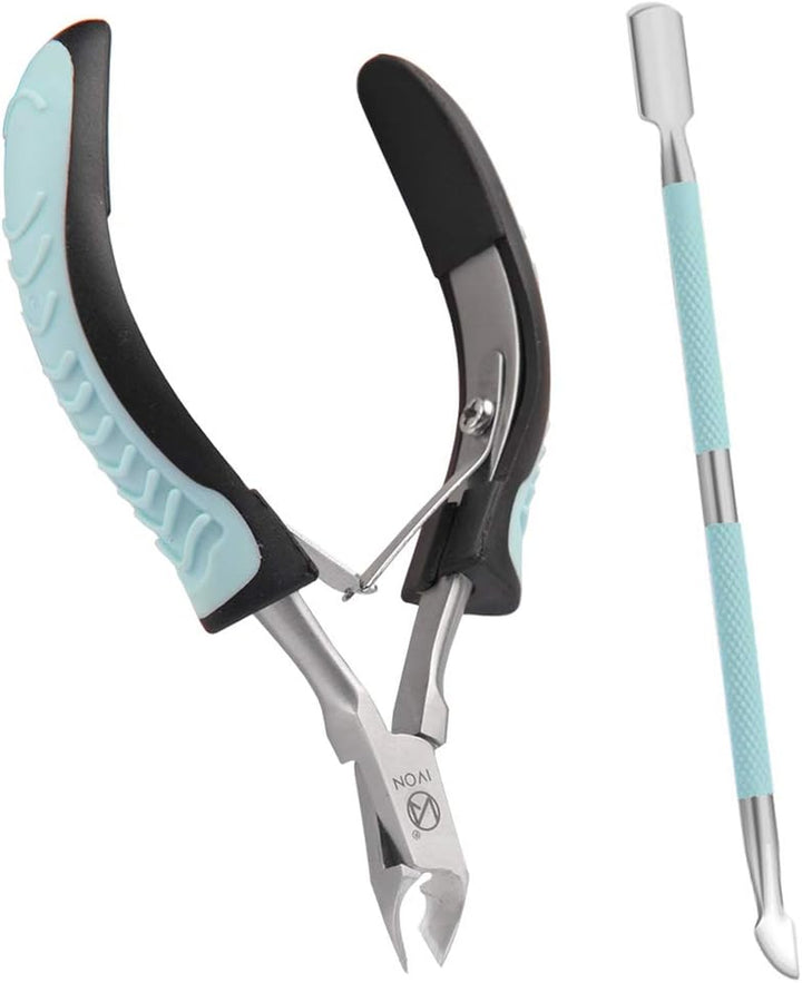 Cuticle Trimmer, Non-Slip Professional Cuticle Nipper Stainless Steel Cutter