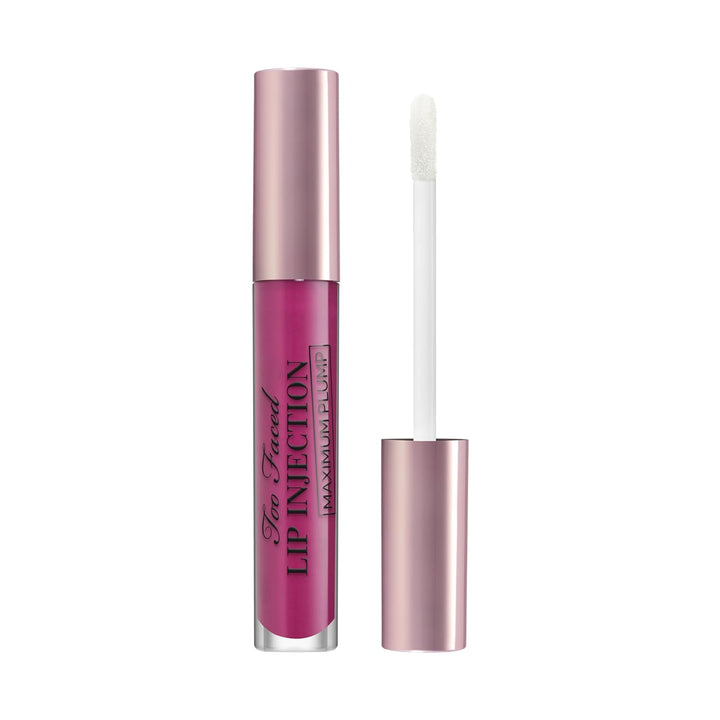 Lip Injection Maximum Plump Extra Strength Lip Plumper Gloss | Hydrating, Volumizing, + Plumping, 0.14 Fl Oz
