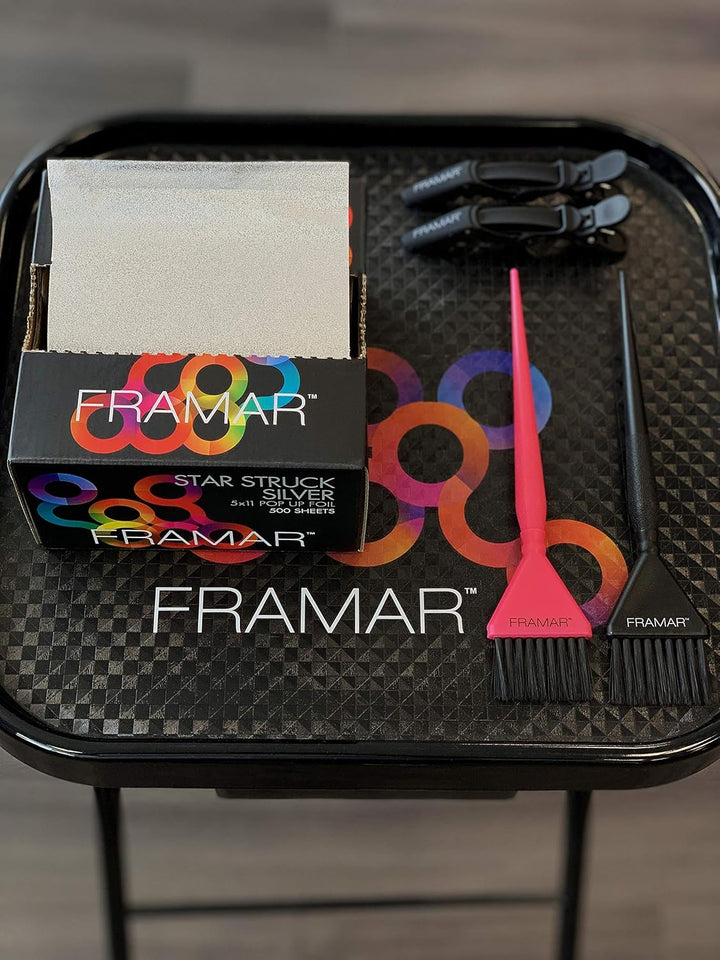 Silver Hair Foils for Highlighting - Pop up Hair Foil for Hair Highlighting, Highlight Foils for Hair, Aluminum Foil Sheets, Salon Foils for Hair Stylist, Non Slip 500 Pop up Foil Sheets