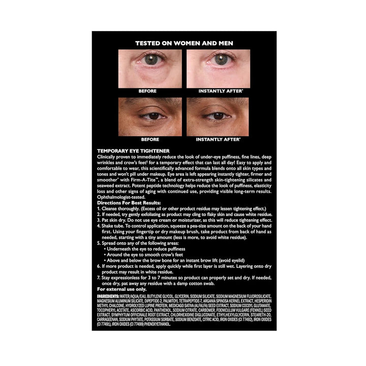 | Instant Firmx® Eye Temporary Eye Tightener Easy-Wear Formula