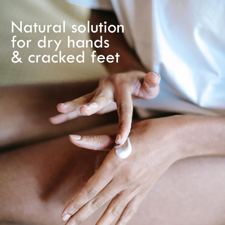 Raw Shea Butter - 100% Pure African Unrefined Shea Butter for Hair | Skin Moisturizer for Face and Body | Use for Soap Base, DIY Whipped Lotion, Lip Balm - 8 Oz Block