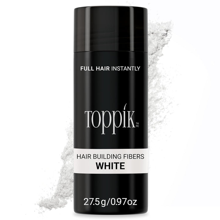 Toppik Hair Building Fibers, Fill in Fine or Thinning Hair Instantly Thicker, Fuller Looking Hair 9 Shades,4 Size Options