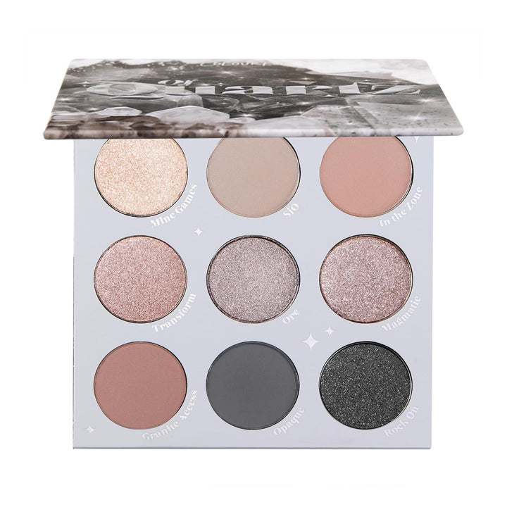 Blowin' Smoke Eyeshadow Palette - Silver & Smokey Eye Eyeshadow Palette with Metallic & Matte Finishes - High-Pigment Eye Makeup with Long-Wearing Formula (0.3 Oz)