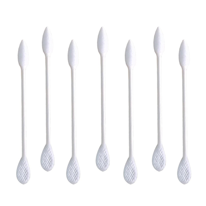 Pointed Tip Cotton Swabs,500 Count Cotton Buds,Double Precision Tips with Paper Stick for Personal Care and Makeup