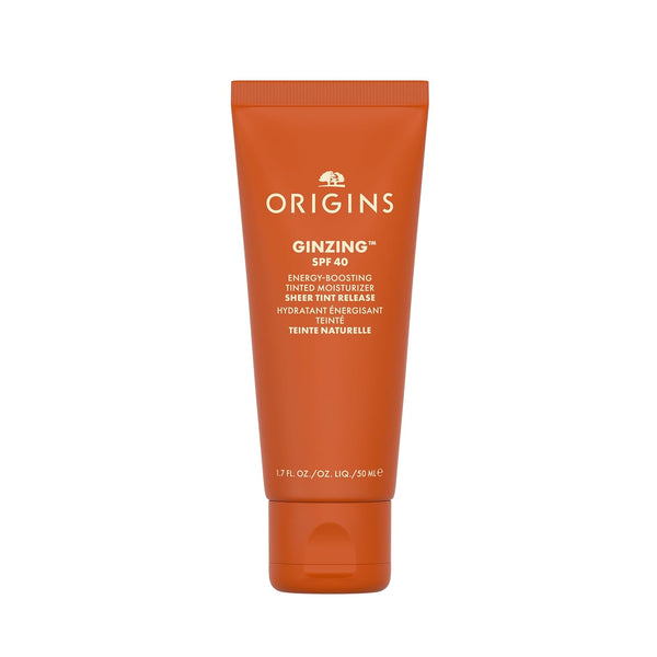 Ginzing Energy-Boosting Tinted Moisturizer with SPF 40 | Hydrates & Perfects | Skin Tint with Caffeine and Ginseng, 1.7 Fl Oz