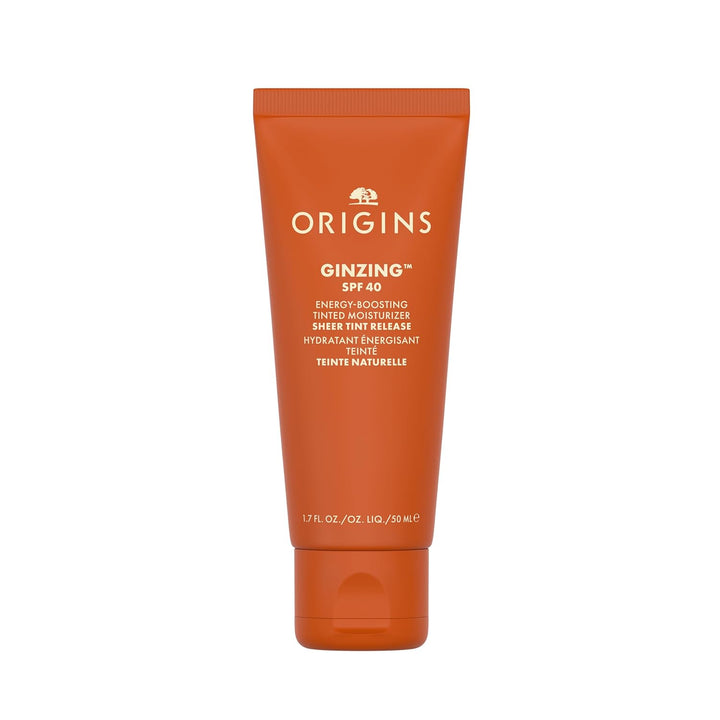 Ginzing Energy-Boosting Tinted Moisturizer with SPF 40 | Hydrates & Perfects | Skin Tint with Caffeine and Ginseng, 1.7 Fl Oz