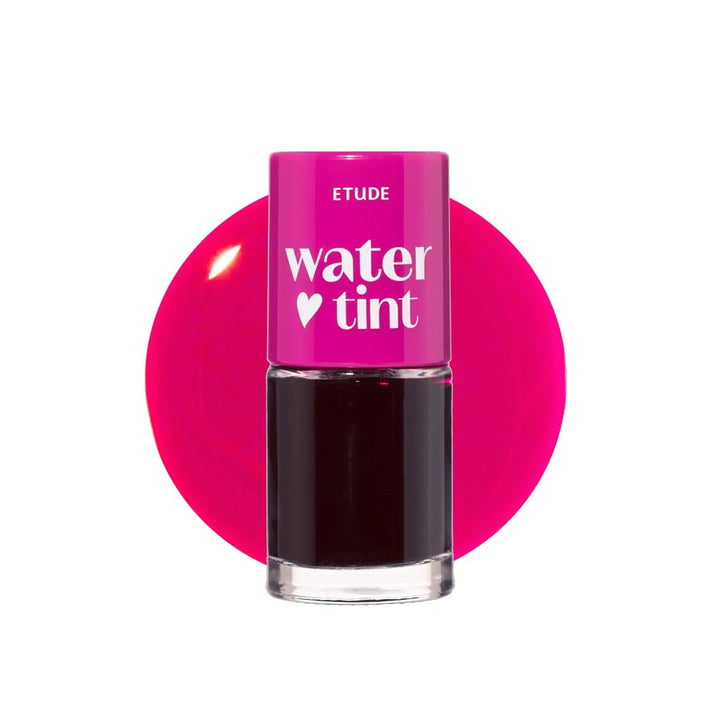 Dear Darling Water Tint - Cherry Ade (9G) | Vivid Color Lip Stain with Moisturizing Weightless & Non-Sticky Finish Lip Stain | Smudge-Proof Lip Tint | Korean Makeup, Kbeauty