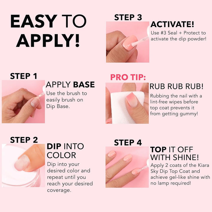 Dip Powder Essentials 2 Oz, Clear