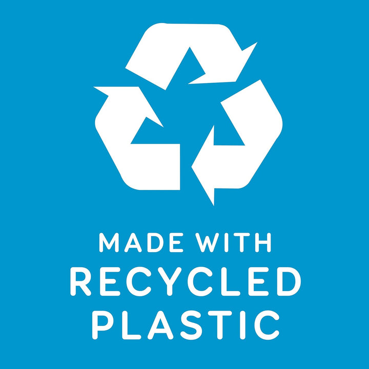 Double Flosspyx, Floss Picks, 75 Count, Dental Flossers, Minty Flavor, Recycled Plastic, 2 Lines of Strong Floss, Longer Floss Head, Traps Food and Plaque, Includes Safe Soft Fold-Back Tooth Pick