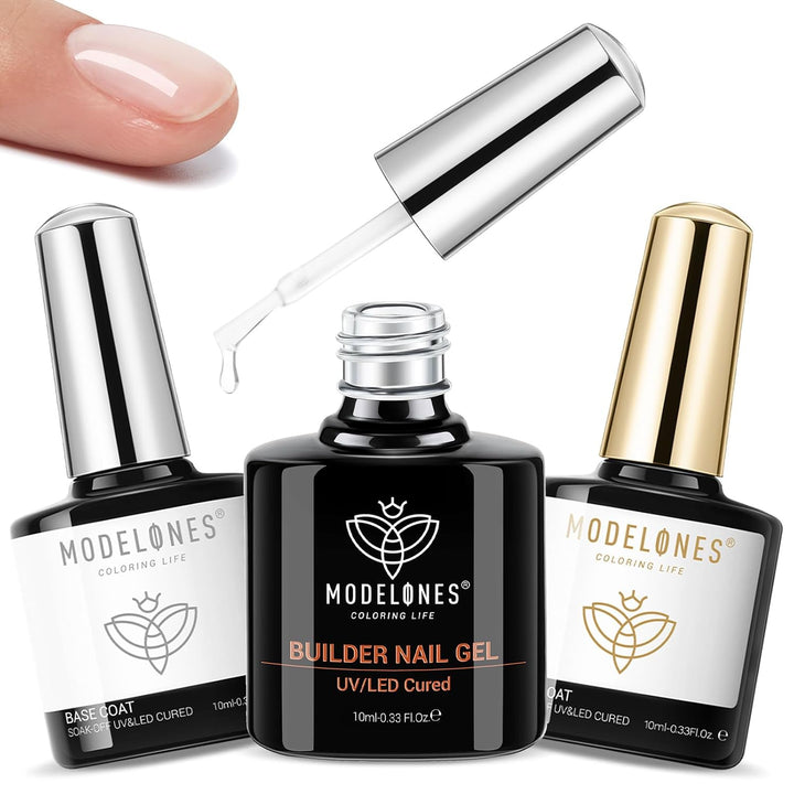 Gel Top Coat, 15Ml No Wipe Gel Nail Polish High Gloss Top Coat Shiny Long Lasting Clear Top for Acrylic Nails, Need U V/LED Lamp for Home DIY Gift and Fall Manicure Salon