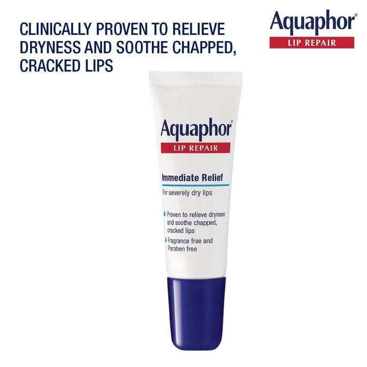 Lip Repair Ointment - Long-Lasting Moisture to Soothe Dry Chapped Lips - .35 Fl. Oz. Tube