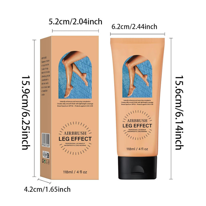 Leg Makeup Waterproof No Transfer,Flawless Full Coverage Legs Body Scar Tattoo Cover up Makeup Waterproof Long Last Concealer for All Skin Tones. 02# Medium