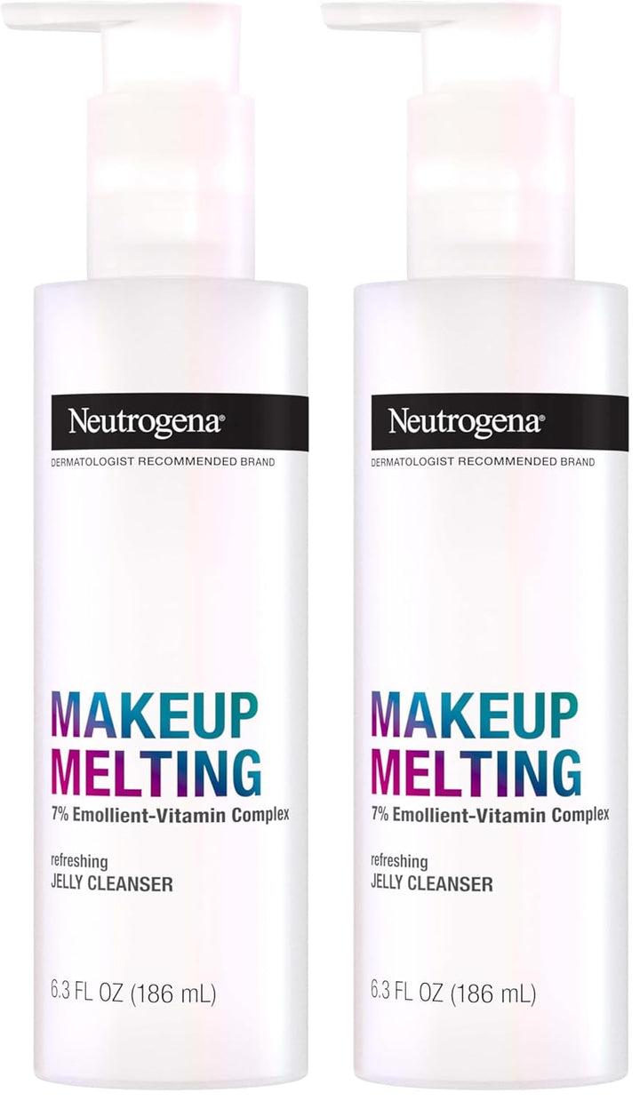 Makeup Melting Nourishing Micellar Milk with 7% Emollient-Vitamin Complex, Soothing Fragrance-Free Eye, Lip & Face Makeup Remover for Sensitive & Dry Skin, Oil-Free, 6.7 Fl. Oz