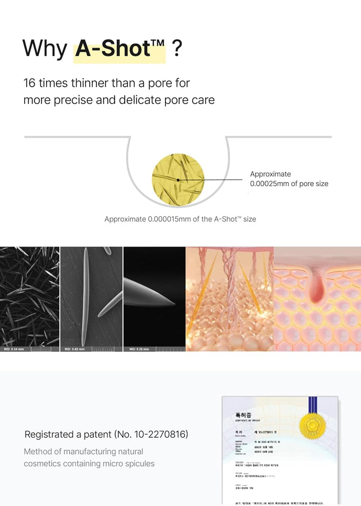 the Vita a Retinal Shot Tightening Booster | Pore Minimizer, Wrinkles & Fine Lines, Firmer Skin, 15Ml