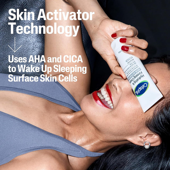 Skin Activator Hydrating & Firming Cream for Face, Neck & Chest 3.4 Oz, Mandelic Acid (AHA) and Centella Asiatica (CICA) Cream, Hydrates and Firms Aging Skin, Anti-Aging Skincare