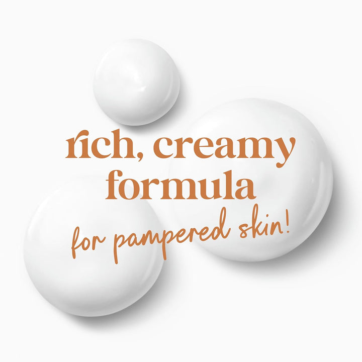 Body Wash with Pump Pamper Shea Butter & Vanilla for 24Hr Lotion-Soft Skin Moisturizing Skin Cleanser with No Sulfates No Parabens 30.6 Oz