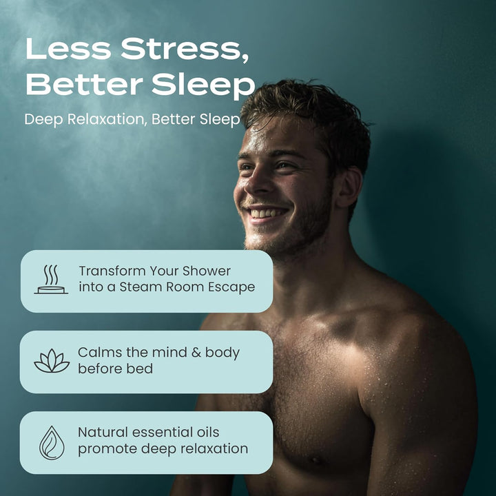 Shower Steamers Aromatherapy 15 Pack - Boo Basket Stuffers for Women, Christmas Stocking Stuffers for Men, Birthday Gifts, White Elephant, Relaxation, Self Care - Eucalyptus