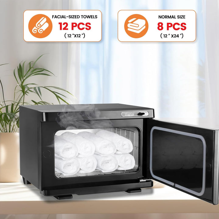 Hot Towel Warmer,Medium Towel Warmer Cabinet,Spa Hot Towel Caddy for Facial (8L Capacity)