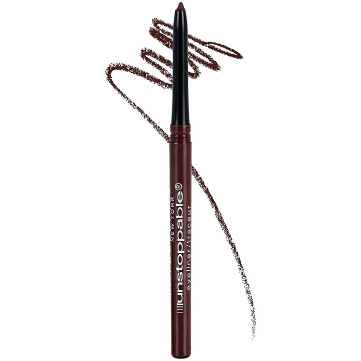 Unstoppable Waterproof Mechanical Black Eyeliner Pencil, Easy to Apply, Smooth Glide, up to 24 Hour Wear, Onyx