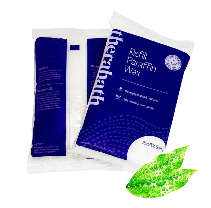 Paraffin Wax Refill - Thermotherapy - Use to Relieve Arthritis Discomfort, Stiff Muscles, & Dry Skin - for Hands, Feet, Body - Deeply Hydrates & Protects - Made in USA, 6 Lb. Scentfree
