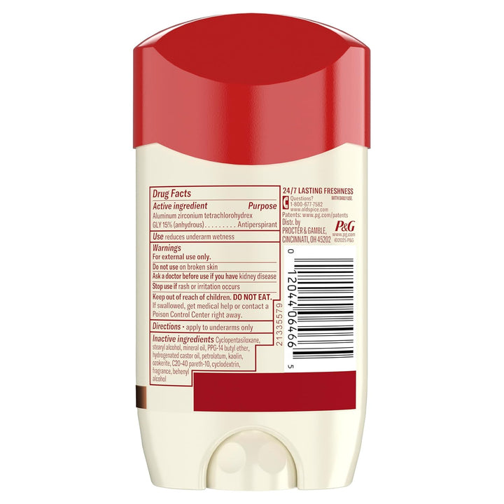 Antiperspirant & Deodorant for Men, Holidudes Limited Edition, 24/7 Sweat Protection, Stocking Stuffer, Snickerdudel Sugar Cookie Scent, 2.6 Oz