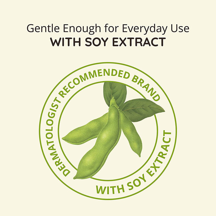 Positively Radiant Brightening Face Scrub & Exfoliating Daily Face Wash, Moisture-Rich Soy Extract, Oil-Free, Soap-Free, Hypoallergenic, Non-Comedogenic, Improves Tone & Texture, 7 Oz