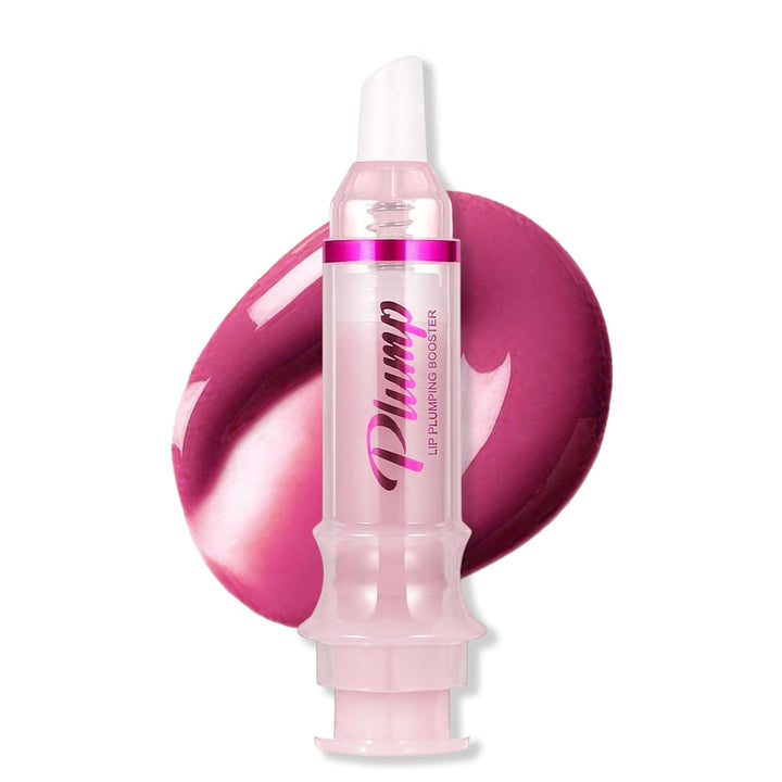 Lip Plumper Gloss, Natural Spicy Lip Plumping Booster, Ultra-Hydrating & Nourishing Plump Lip Plumper, Glossy Finish Fuller Lip Plumping Oil for Women Girls, 01#