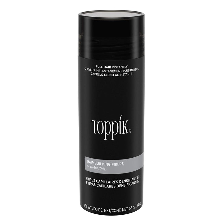 Toppik Hair Building Fibers, Fill in Fine or Thinning Hair Instantly Thicker, Fuller Looking Hair 9 Shades,4 Size Options