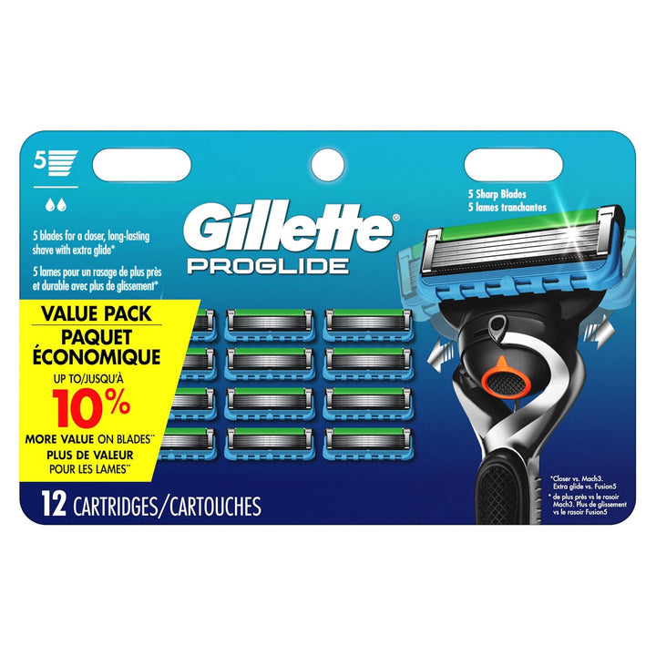 Fusion5 Proglide Men'S Razor Blade Refills, 12 Count, Mens Blades