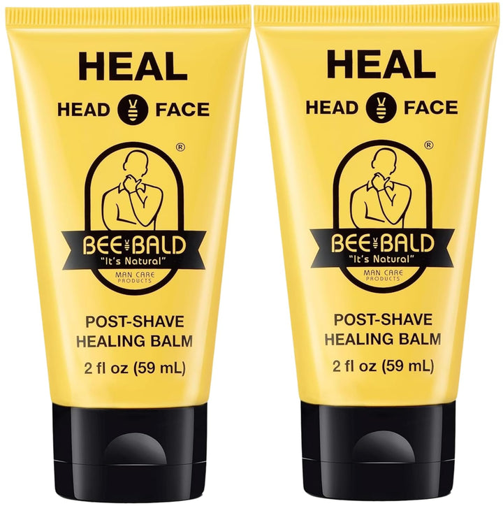 HEAL Aftershave for Men Healing Balm, Immediately Calms & Soothes Damaged Skin, Treats Bumps, Redness, Razor Burn & Other Shaving Irritations (2 Fl Oz)