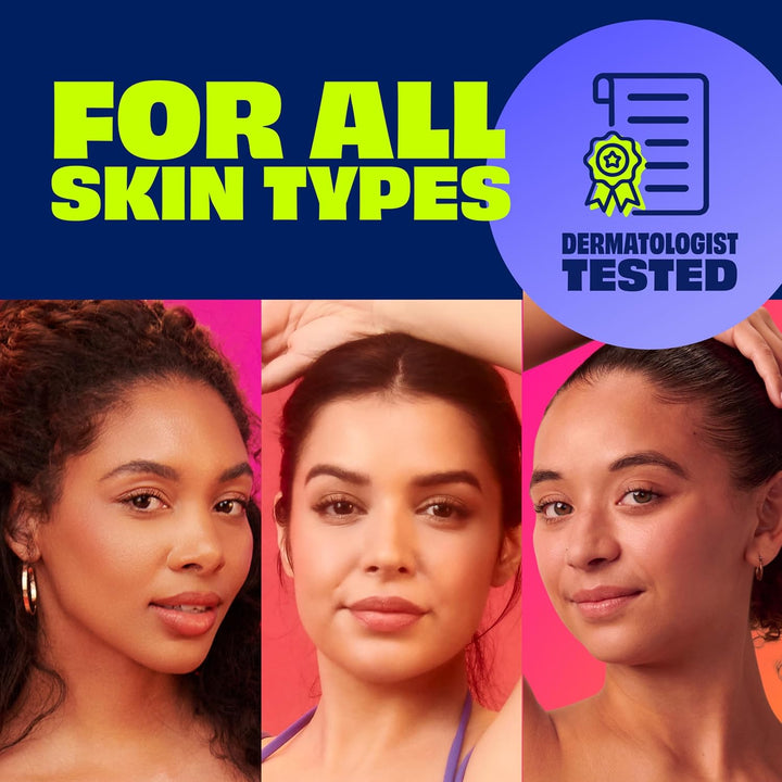 Exfoliating Facial Hair Removal Cream for Women - Smooth Skin Solution with Collagen for Sensitive Skincare