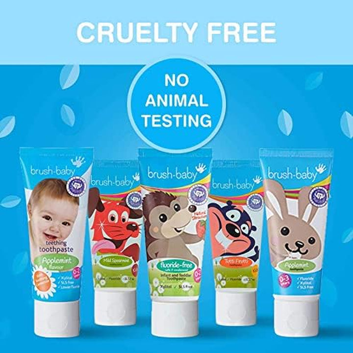 Baby & Toddler Toothpaste (0-3Yrs) – Gentle Apple Mint Flavour (50Ml)