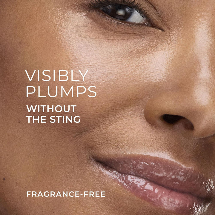 Derm Correxion Lip Volumizer - Lip Plumper Peptide Treatment with Hyaluronic Acid & Vitamin E + Line Smoothing Eye Cream Packette