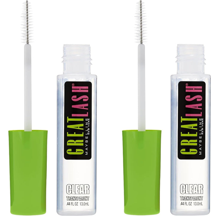 Great Lash Clear Mascara, Conditioning Formula for Lashes and Eyebrows for a Natural Eye Makeup Look, 1 Count