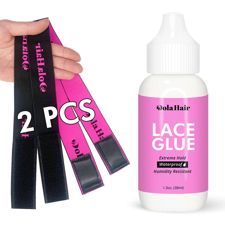 Extreme Hold Lace Glue for Wigs, Waterproof, Invisible Bonding, 1.3 Ounce